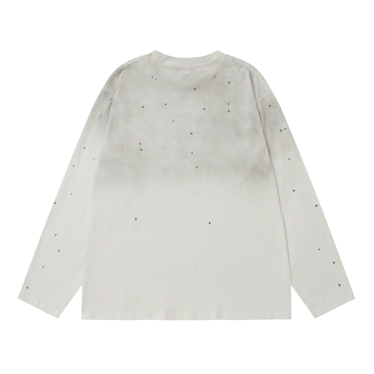 T-shirt Acne Stud Long White