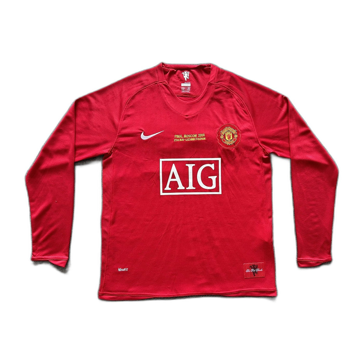 [DEMO] Maillot Manchester United domicile manches longues Ligue des Champions 2007-08