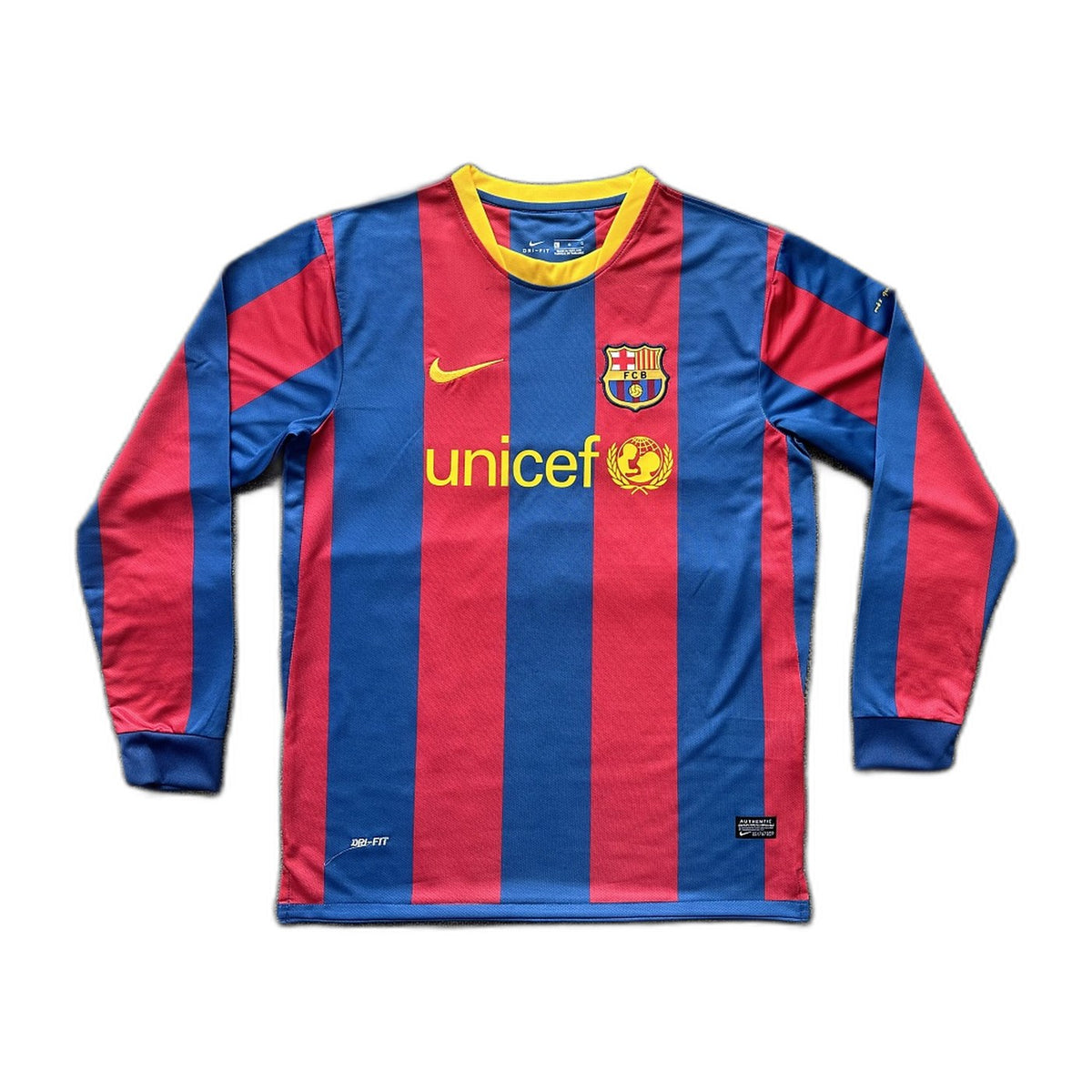 [DEMO] Maillot FC Barcelone domicile manches longues 2010-11