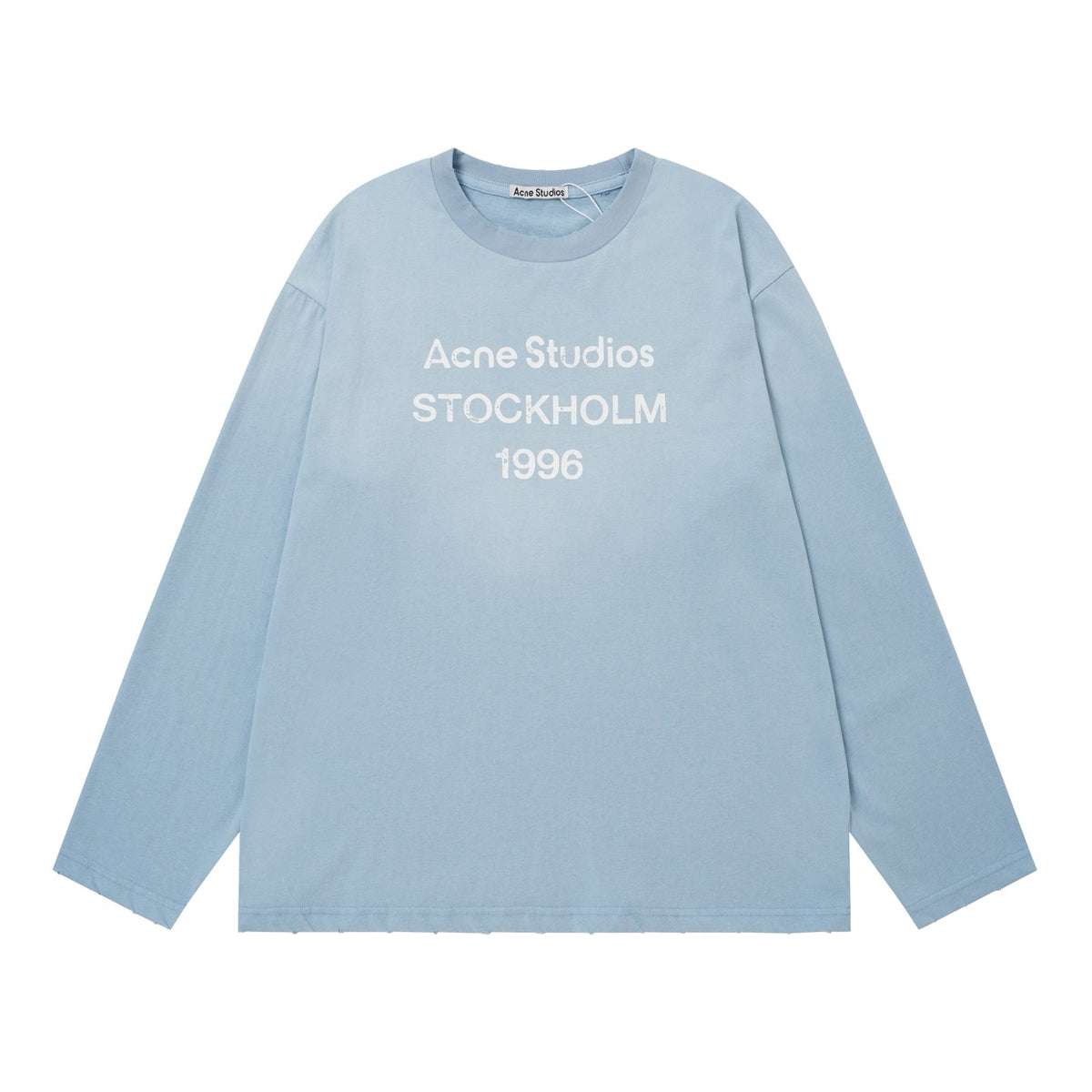 T-shirt Long Acne Stud Blue