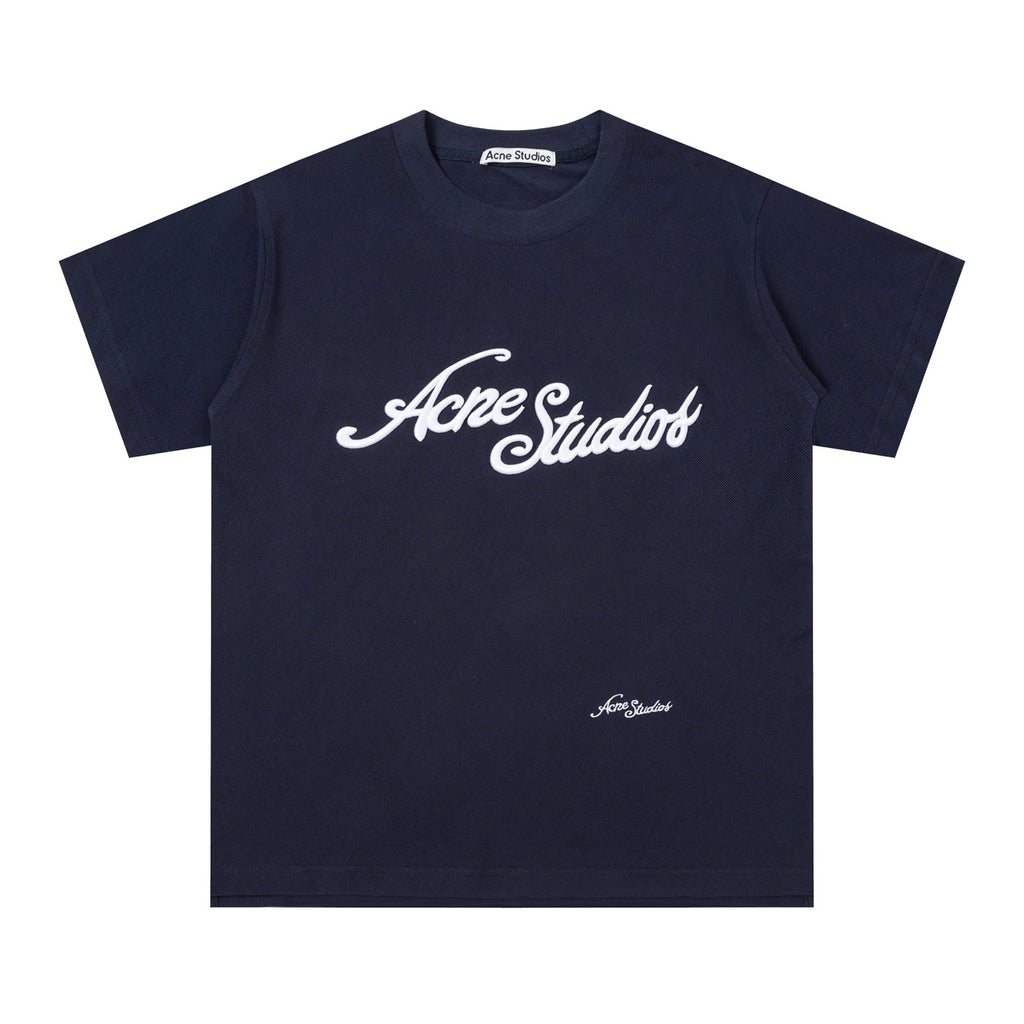 T-shirt Acne Stud Blue Navy