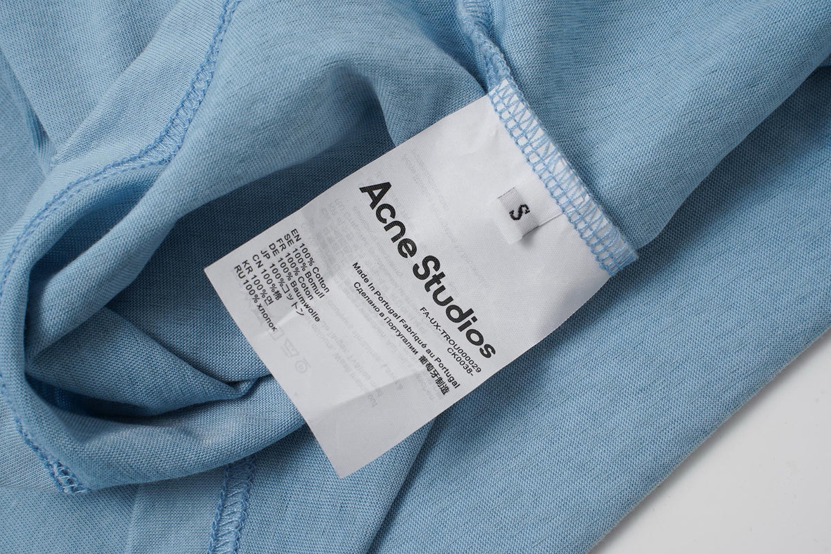 T-shirt Long Acne Stud Blue