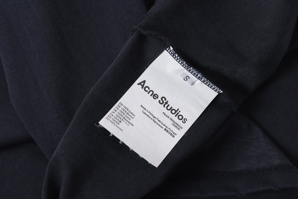 T-shirt Acne Stud Blue Navy R
