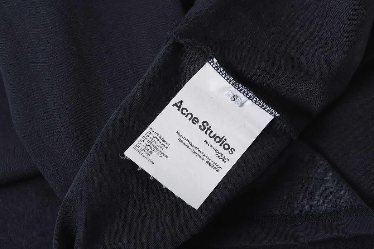 T-shirt Acne Stud Blue Navy R