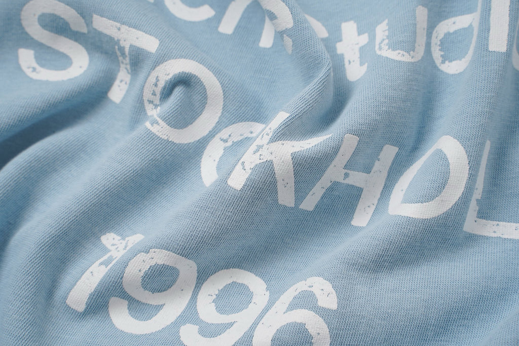 T-shirt Long Acne Stud Blue