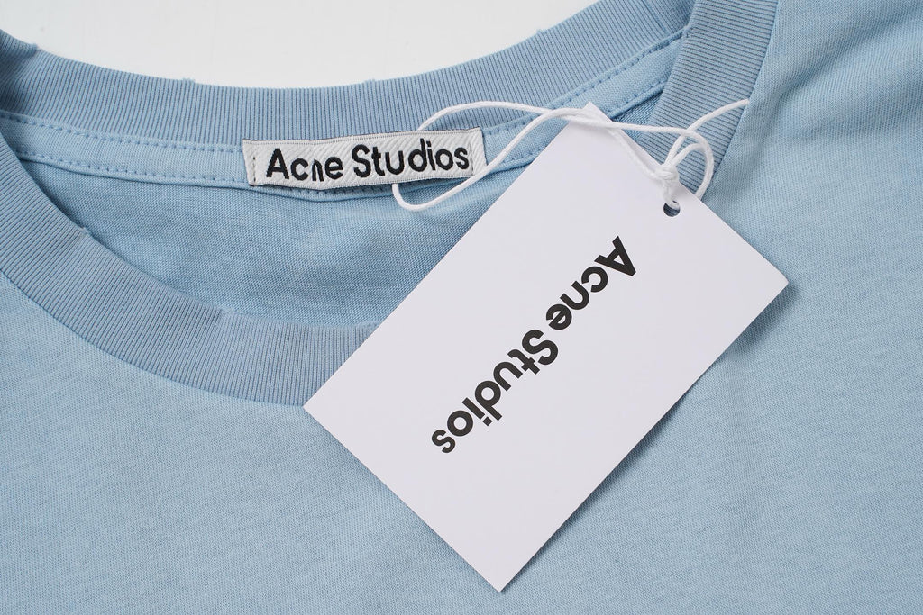 T-shirt Long Acne Stud Blue