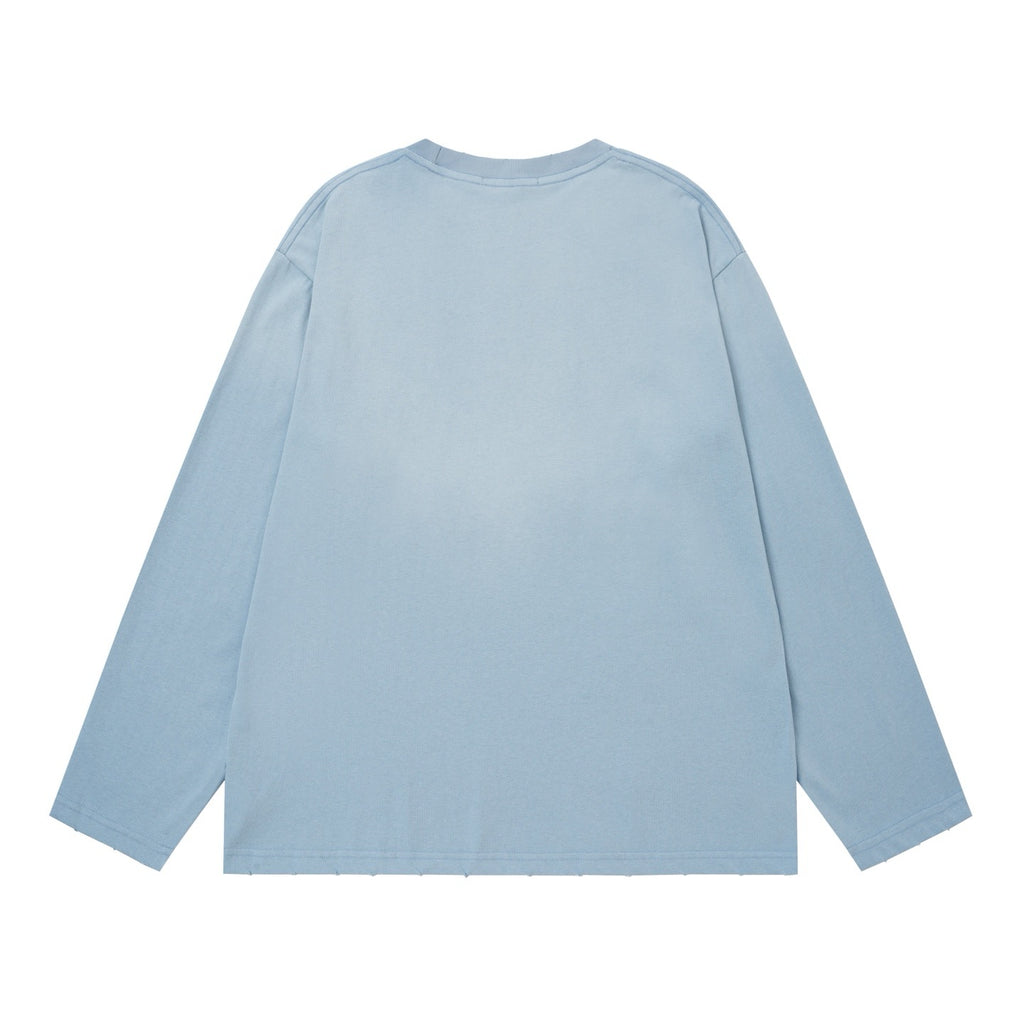 T-shirt Long Acne Stud Blue