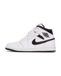 Air Jordan® 1 Mid White Black