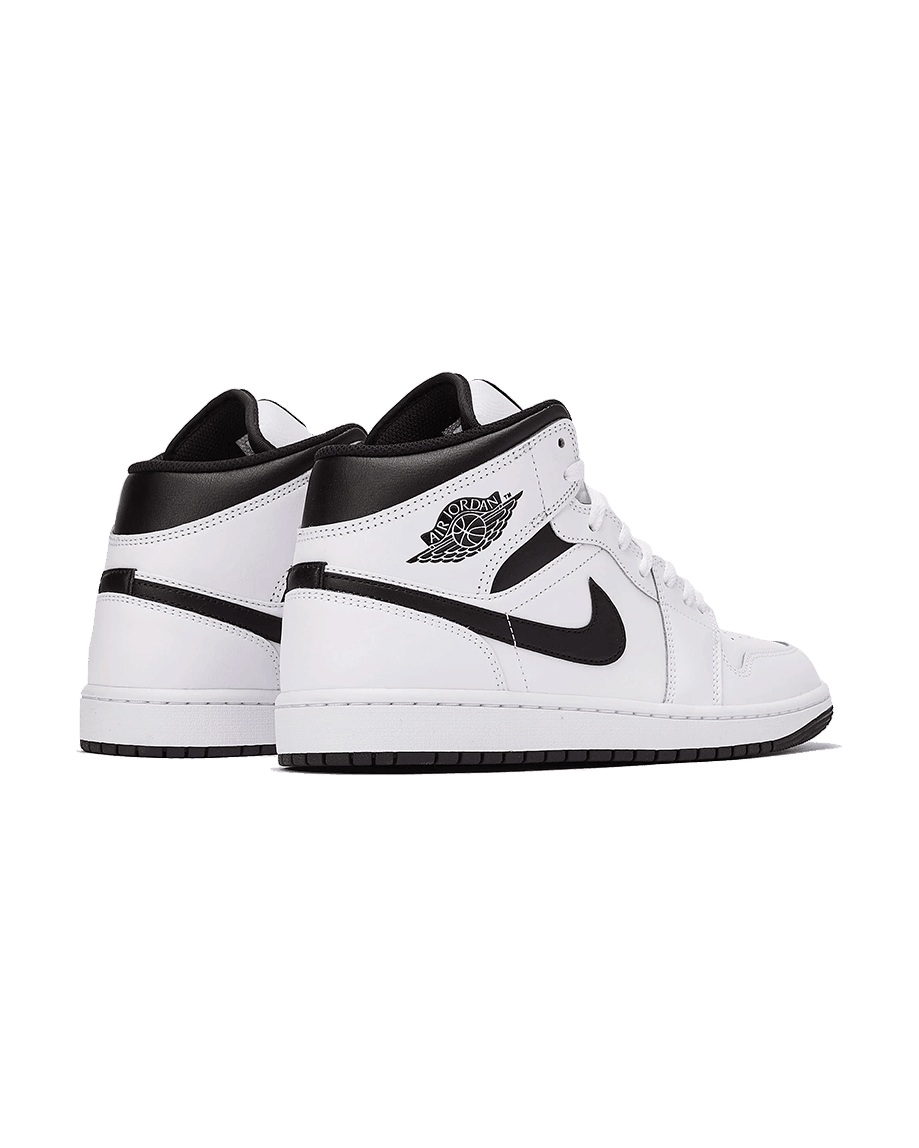 Air Jordan® 1 Mid White Black