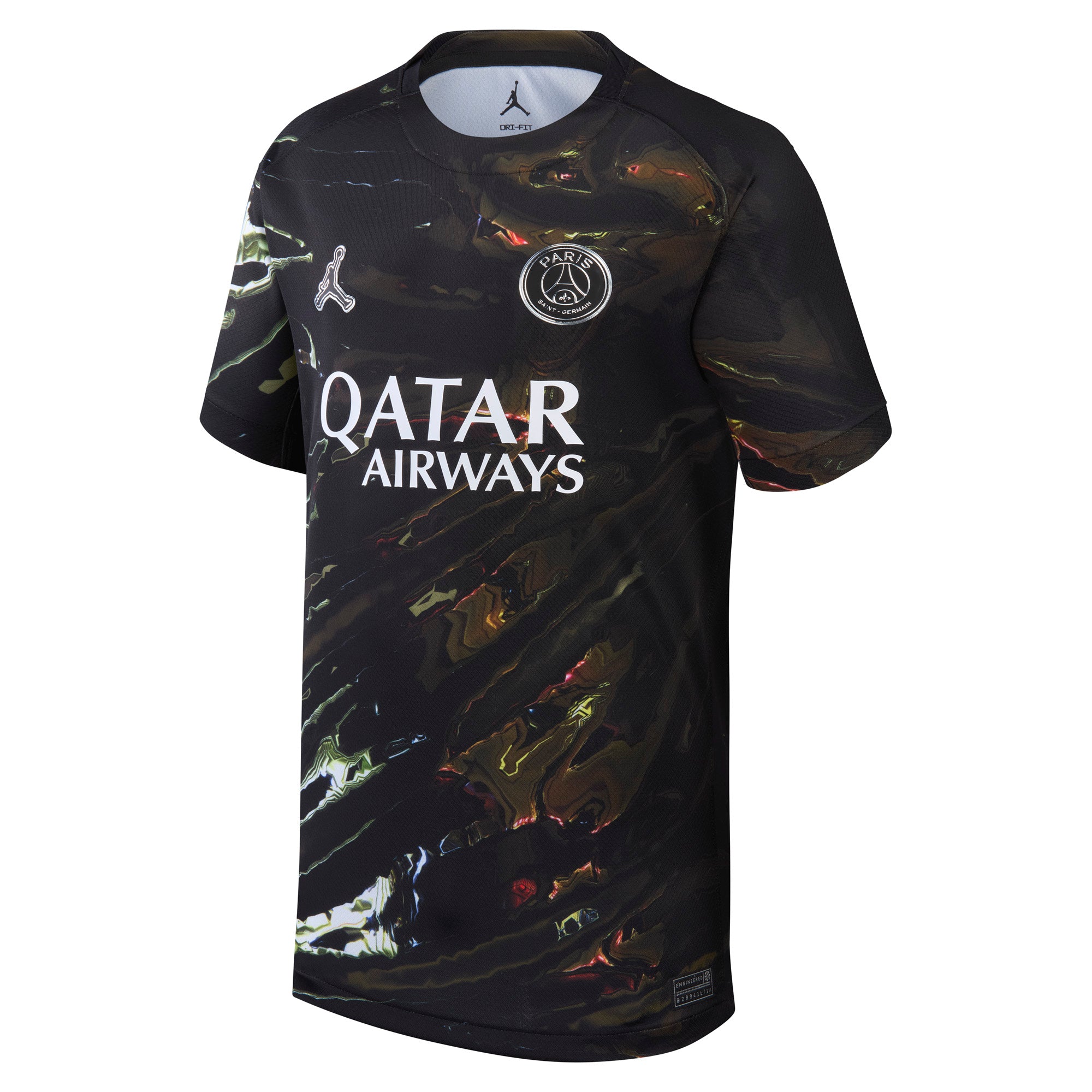 Maillot Paris Saint Germain Jordan Noir 2025-2026
