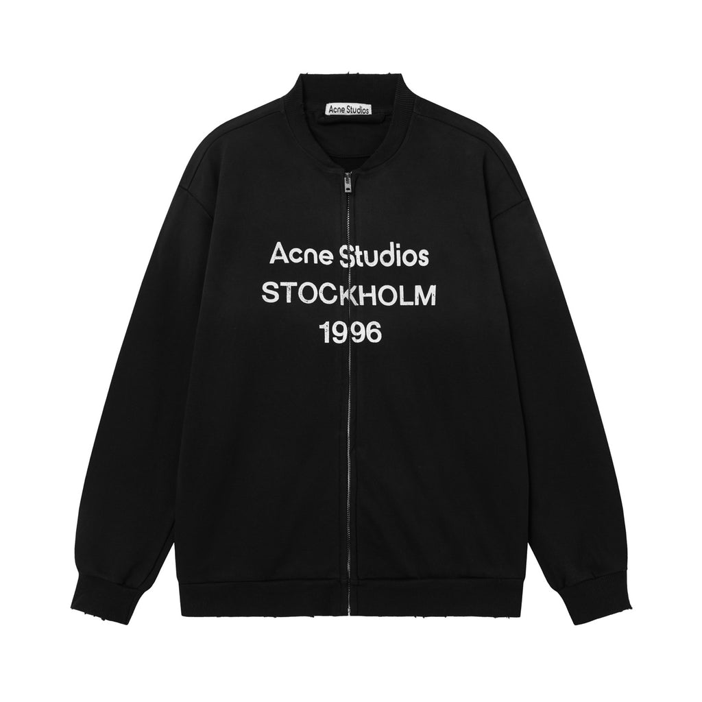 Pull Zip Acne Stud Black