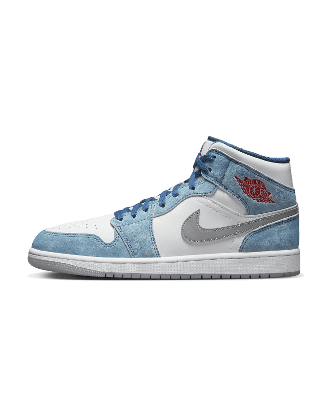 Air Jordan® 1 Mid French Blue Fire Red