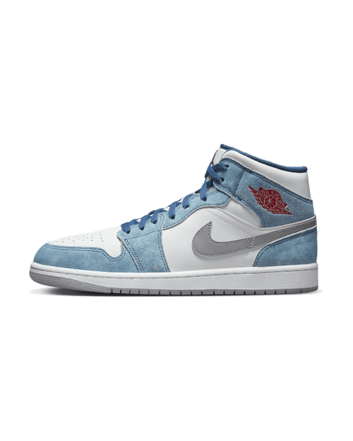 Air Jordan® 1 Mid French Blue Fire Red