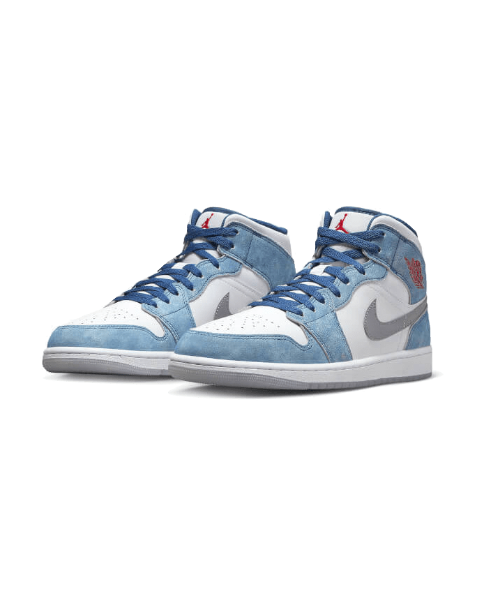 Air Jordan® 1 Mid French Blue Fire Red
