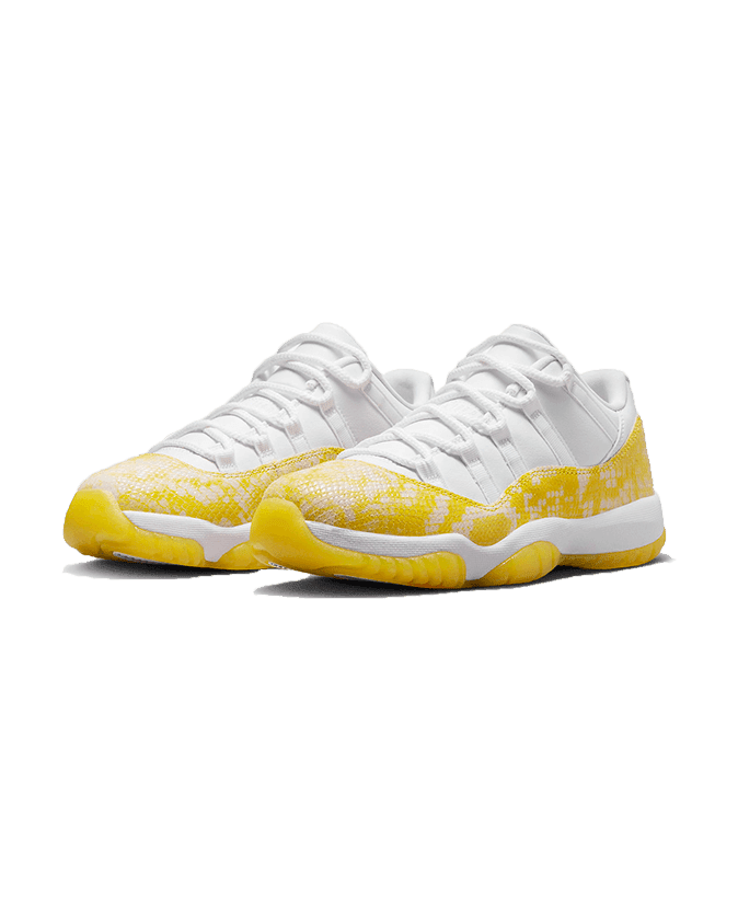 Air Jordan® 11 Retro Low Yellow Snakeskin