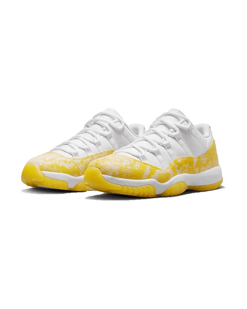 Air Jordan® 11 Retro Low Yellow Snakeskin