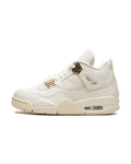 Air Jordan® 4 Sail Metallic Gold