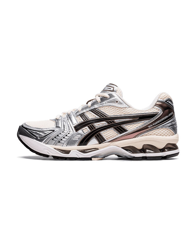 Asics® Gel-Kayano 14 Cream Black Metallic Plum