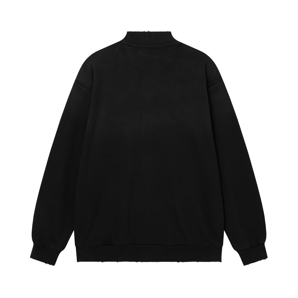 Pull Zip Acne Stud Black