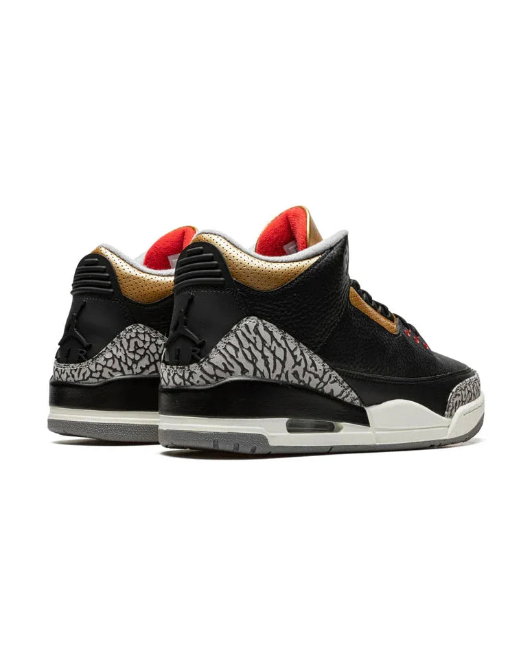 Air Jordan® 3 Retro Black Cement Gold