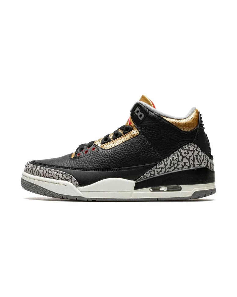 Air Jordan® 3 Retro Black Cement Gold