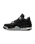 Air Jordan® 4 Black Canvas