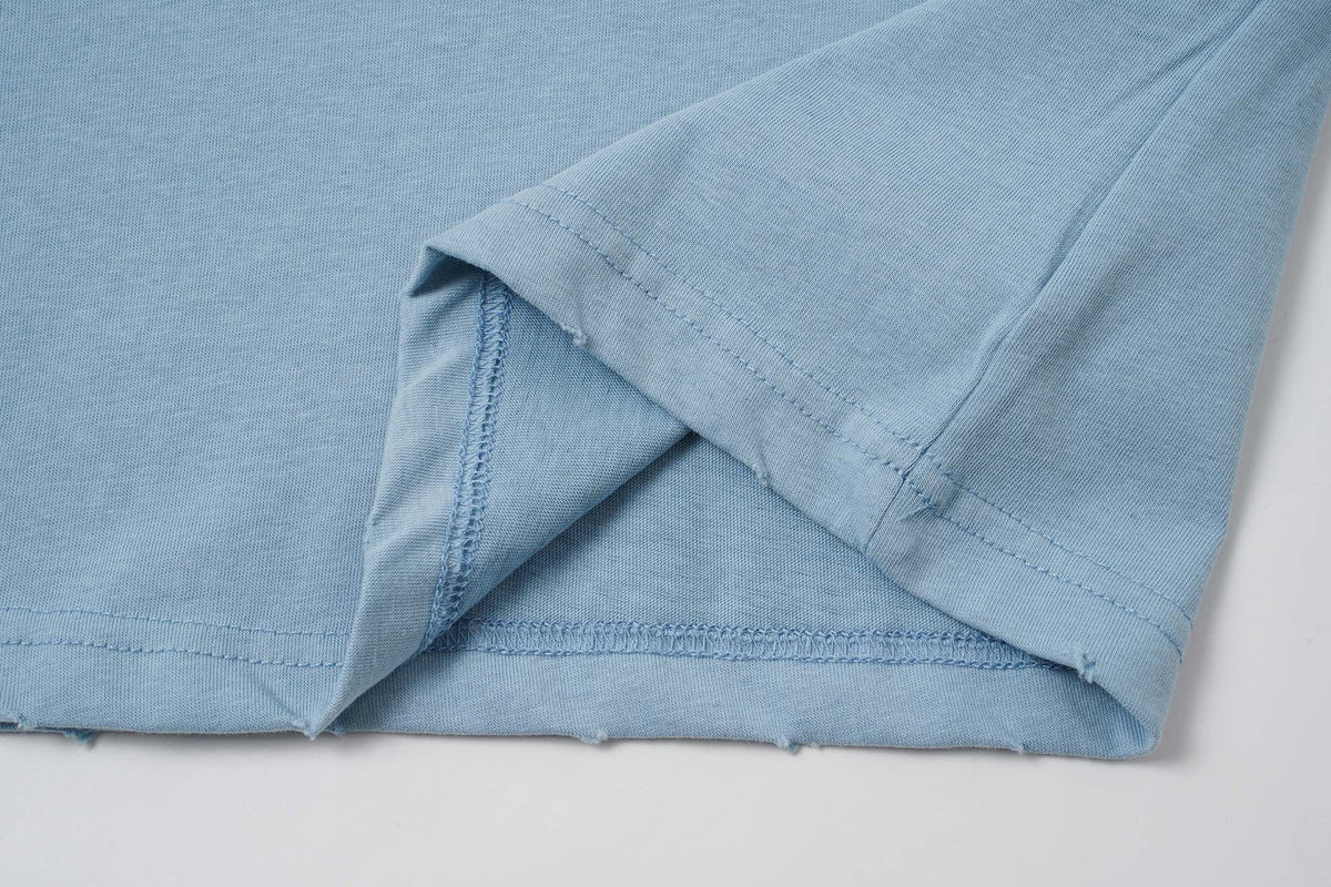 T-shirt Long Acne Stud Blue