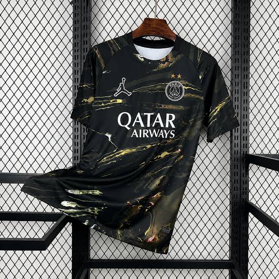 Maillot Paris Saint Germain Back2Back Noir 2025-2026 (2 étoiles)