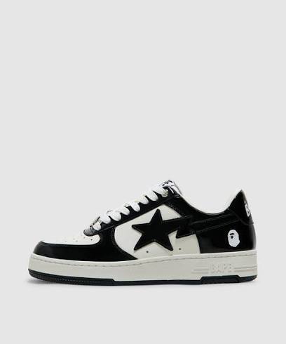 Bape® BapeSta White/Black