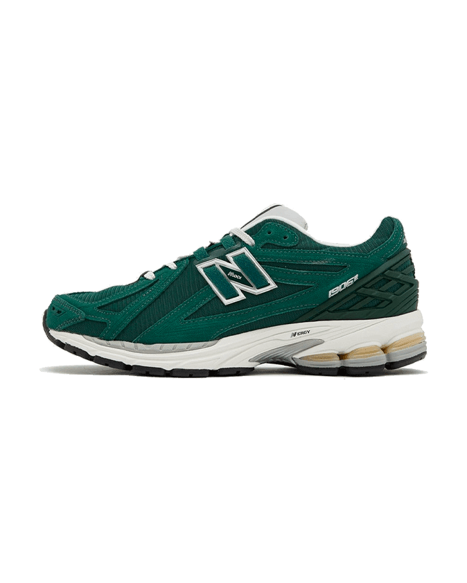 New Balance® 1906r Green Suede Metallic Silver