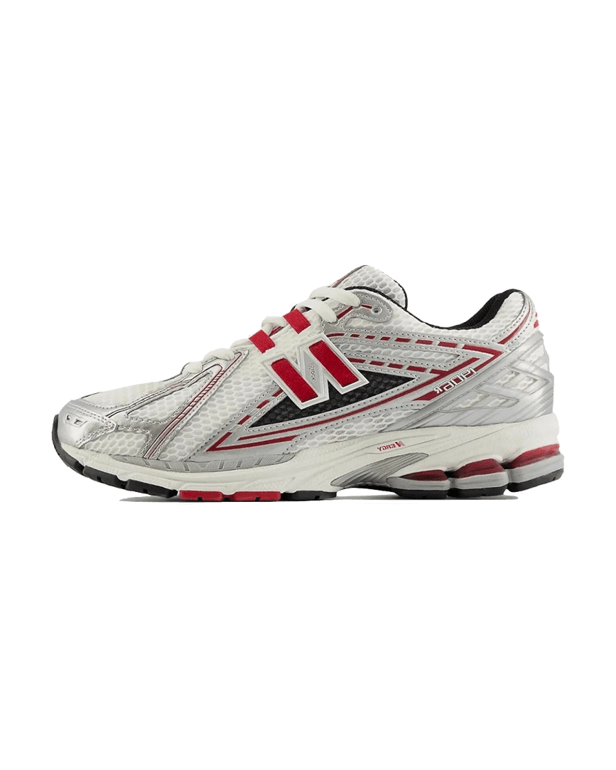 New Balance® 1906r Silver Classic Crimsom