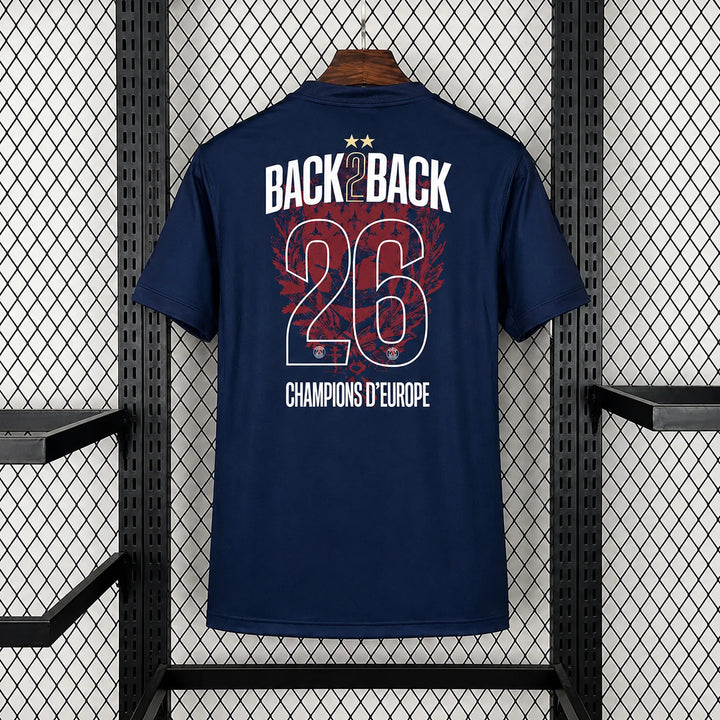 Maillot Paris Saint Germain Back2Back Bleu 2025-2026 (2 étoiles)