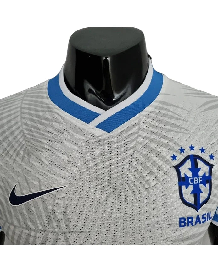 Maillot Concept Brésil Blanc Feuilles
